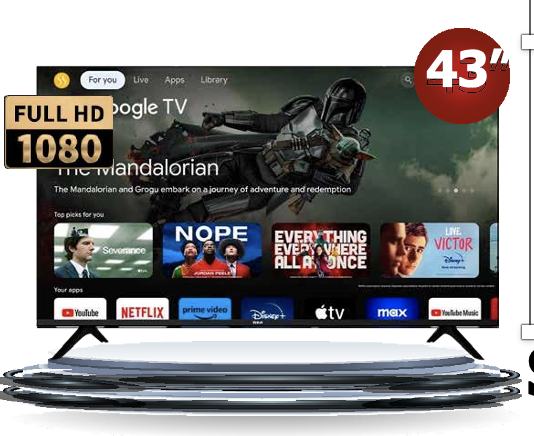 TV2 SMART TV RCA 43"
