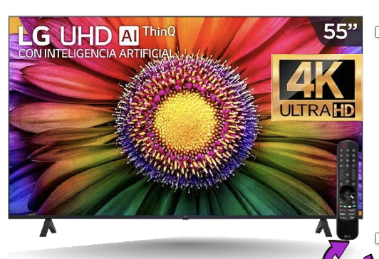 TV5 SMART TV LG 55"